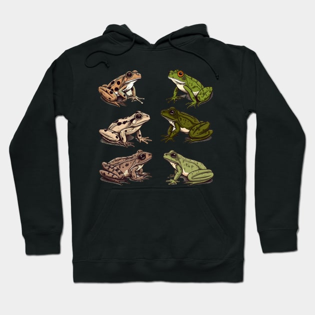 Frogs, Tropical Animal, Love Frogs Hoodie by dukito